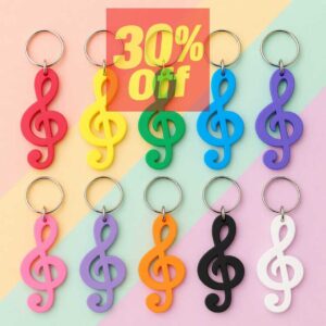 Chaveiro Clave de Sol 100/120/150 e outros de EVA para Lembrancinha Congresso para Igreja (PEG&MONTE - Oferta na Shopee