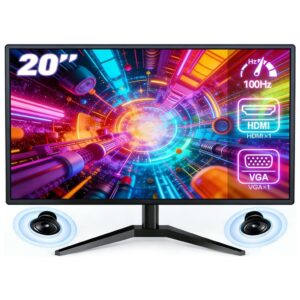 Monitor Gamer 20'' 100hz Com Alto-falante Integrado Hdmi Preto - Oferta na Shopee