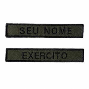 Kit Modelo Novo EB Sutache com Nome + Sutache Exército Baixa Visibilidade - Oferta na Shopee