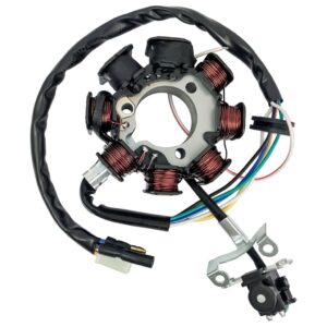 Estator Gerador CRF 230 2007 em diante com Bobina De Pulso. - Oferta na Shopee