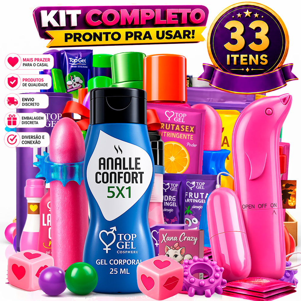kit sex shop completo 33 Produtos eróticos c/ vibrador feminino e Gel Lubrificante intimo casal sexy shop kit sex shop completo 33 Produtos eróticos c/ vibrador feminino e Gel Lubrificante intimo casal sexy shop - Oferta na Shopee