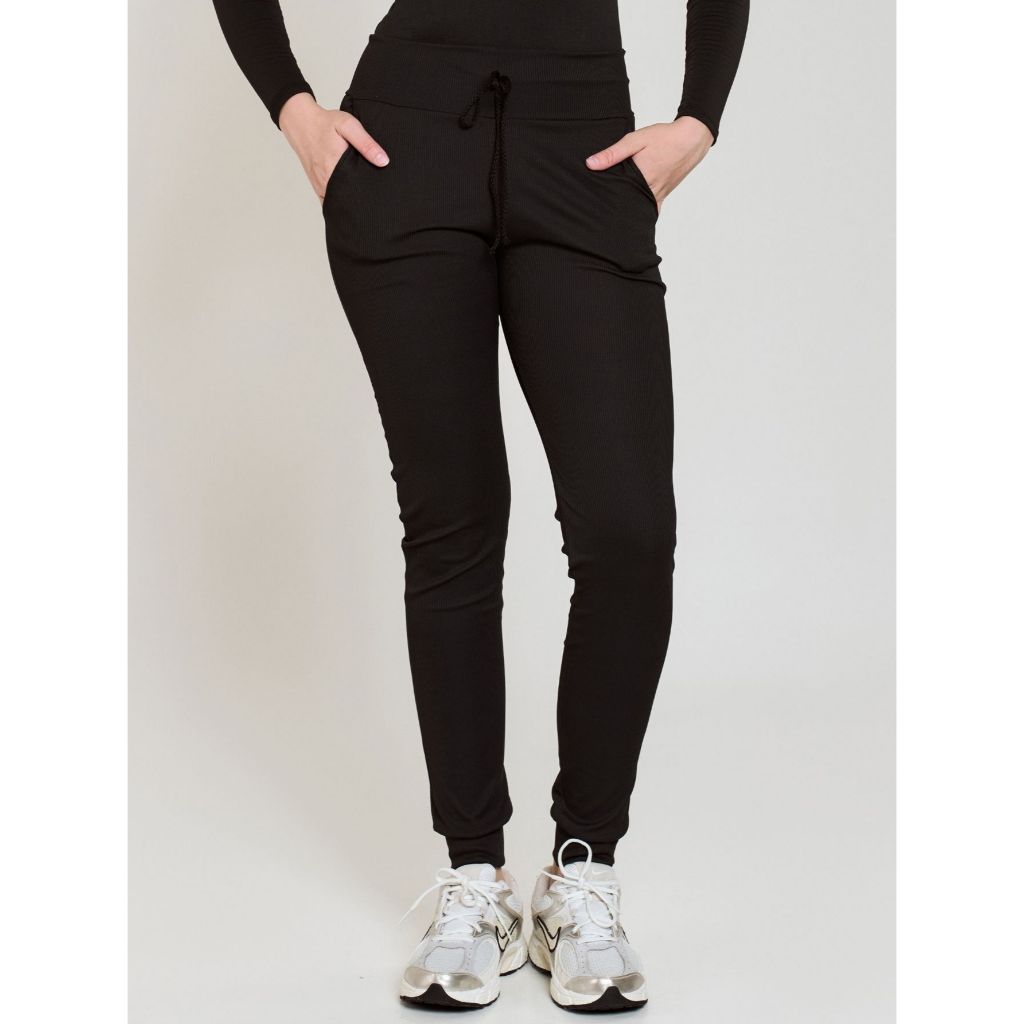 Calça Ribana Jogger canelado Academia Fitness Calça Ribana Jogger canelado Academia Fitness