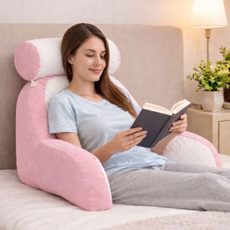 Almofada Ergonômica Encosto para Cama Premium Varias Diversas Almofada Ergonômica Encosto para Cama Premium Varias Diversas - Oferta na Shopee