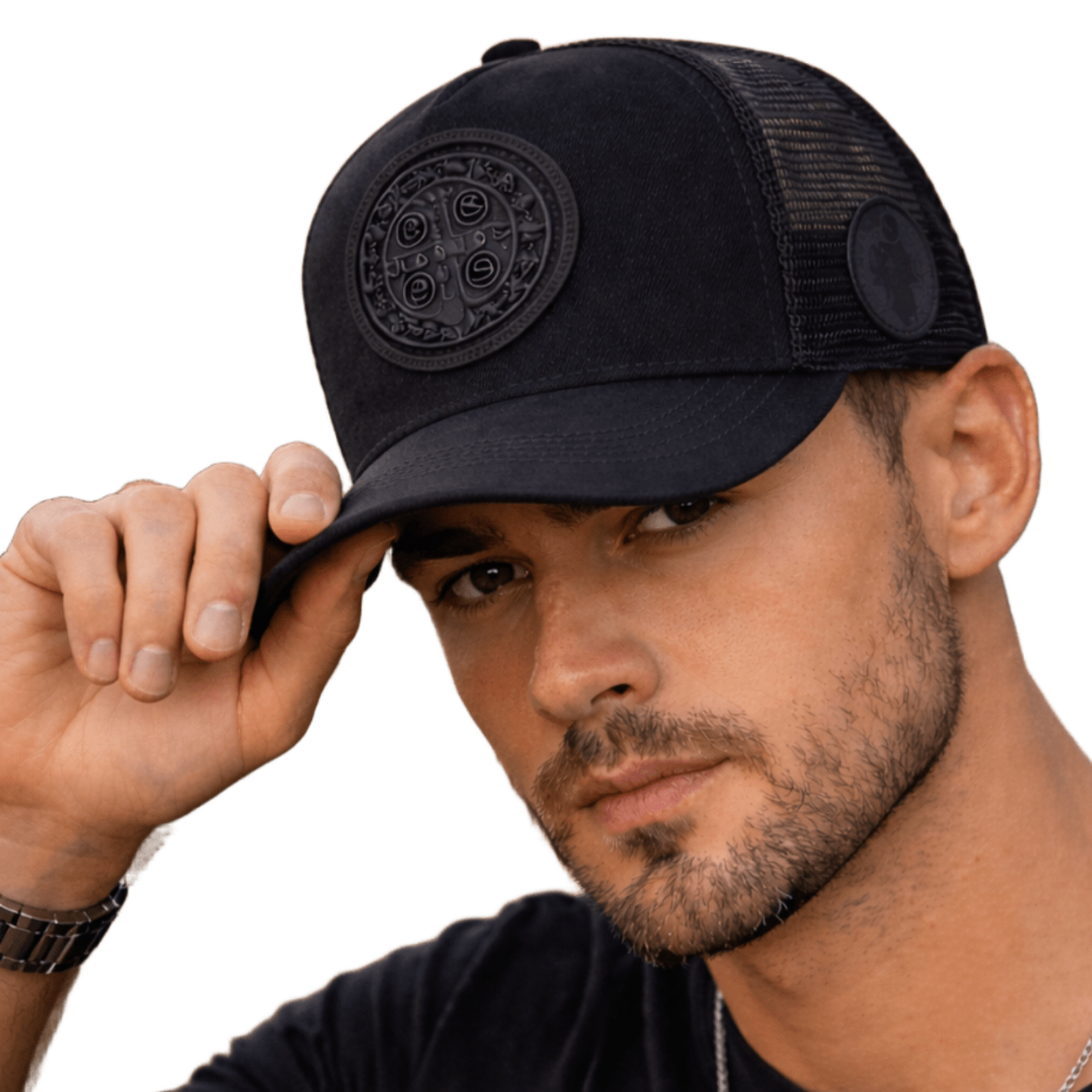 Boné Agro Country Medalha São Bento Masculino Feminino Preto Trucker Aba Curva Ajustável Premium Boné Agro Country Medalha São Bento Masculino Feminino Preto Trucker Aba Curva Ajustável Premium - Oferta na Shopee