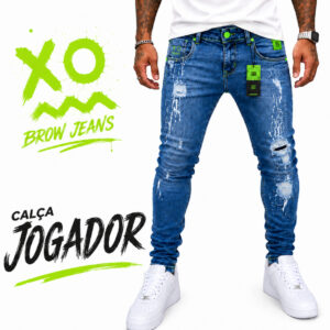 Calça Jogador Original Brow Jeans – Estilo Premium e Exclusivo - Oferta na Shopee
