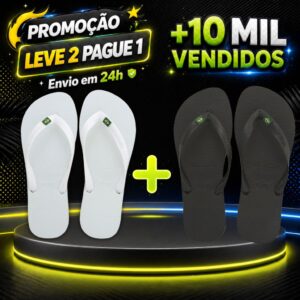 Chinelos do Brasil Bandeirinha Borracha Original Masculino e Feminino Sem marca Anti-Derrapante - Oferta na Shopee