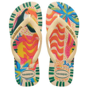 Chinelo Havaianas Ginga Oficial Top Bossa FC Encardida - Oferta na Shopee