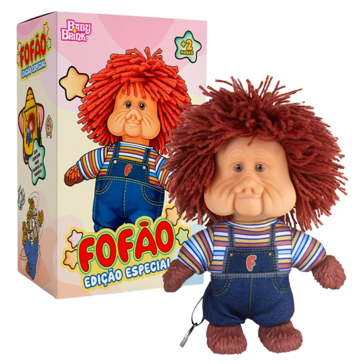 Boneco Mini Fofão 19cm Edição Limitada Original Babybrink Boneco Mini Fofão 19cm Edição Limitada Original Babybrink