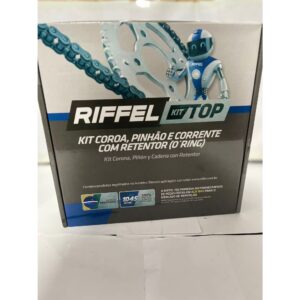 Kit Relação Moto Honda Xre 190 2016 A 2023 Original Riffel COD:91190 - Oferta na Shopee