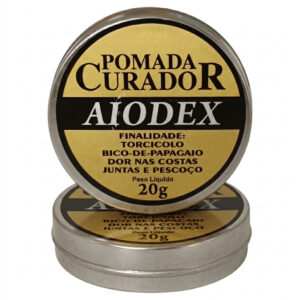 2 X Pomada Curador Aiodex 20g Para Dores Nas Costas E Pescoço - Oferta na Shopee