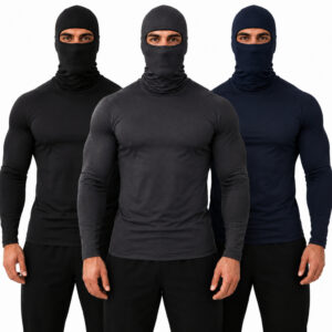 KIT 3 OU 2 CAMISA BALACLAVA NINJA DRY FIT G GG G1 G2 G3 G4 ACADEMIA MALHA LEVE E CONFORTÁVEL PARA MOTOBOY - Oferta na Shopee