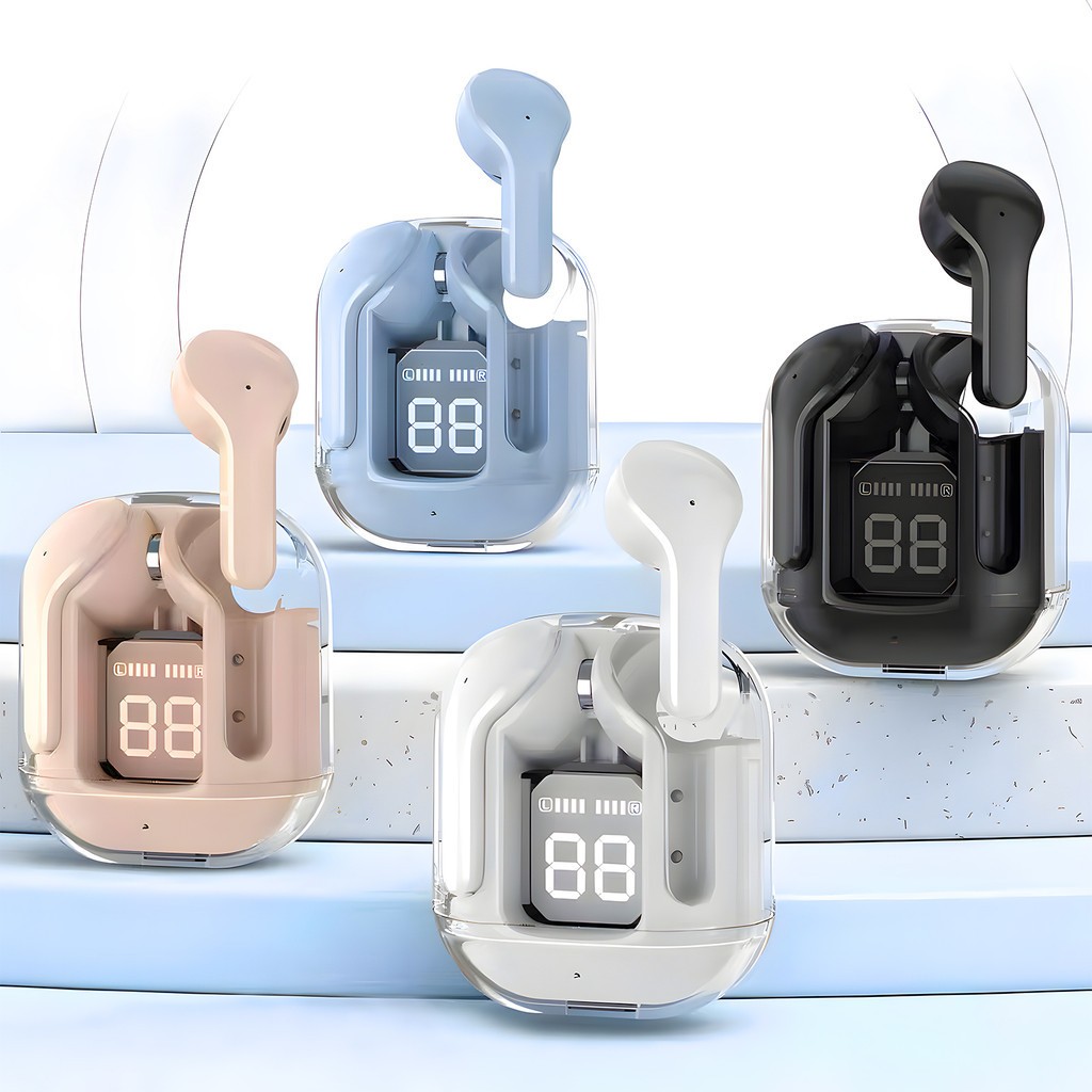 Fone De Ouvido Bluetooth 5.0 Com Microfone Estéreo Hi-Fi Cancelamento De Ruído E Capa De Carregador De 300mAh Fone De Ouvido Bluetooth 5.0 Com Microfone Estéreo Hi-Fi Cancelamento De Ruído E Capa De Carregador De 300mAh