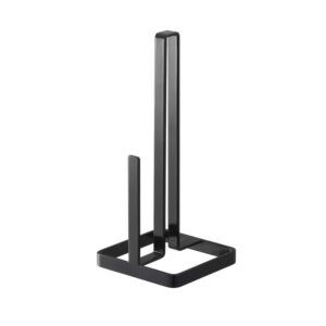 Porta Rolo Papel Toalha Suporte Vertical Mesa Preto - Oferta na Shopee