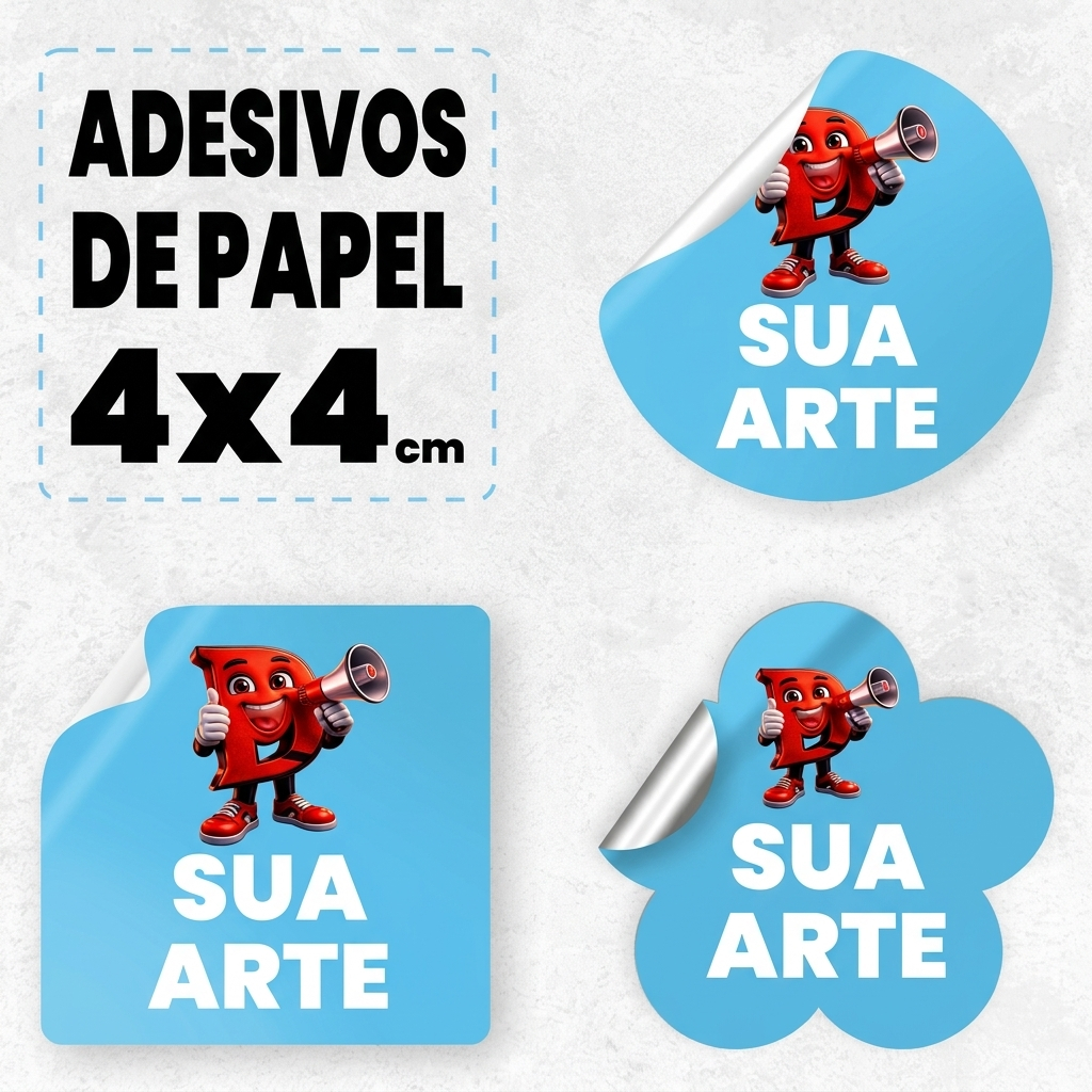 Adesivos 4x4 Rótulos Personalizados Prova d'agua, Doces, Bolos, Potes de Açai e Lembrancinhas e Muito Mais / Já Cortados Adesivos 4x4 Rótulos Personalizados Prova d'agua