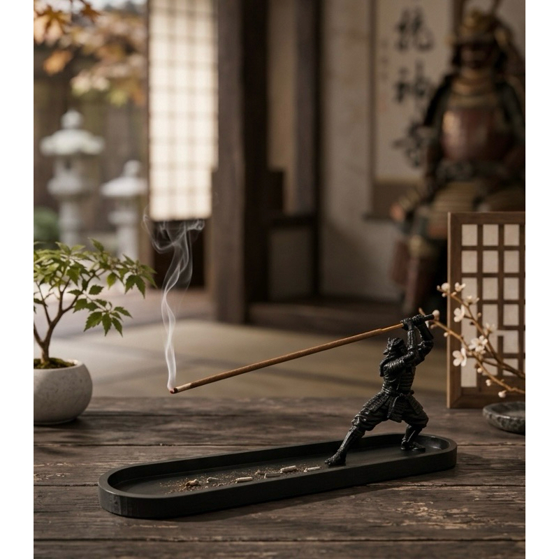 Porta Incenso Samurai Porta Incenso Samurai - Oferta na Shopee