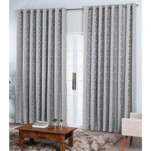 Cortina Jacquard 2 80 mts X 2 20 mts para Sala