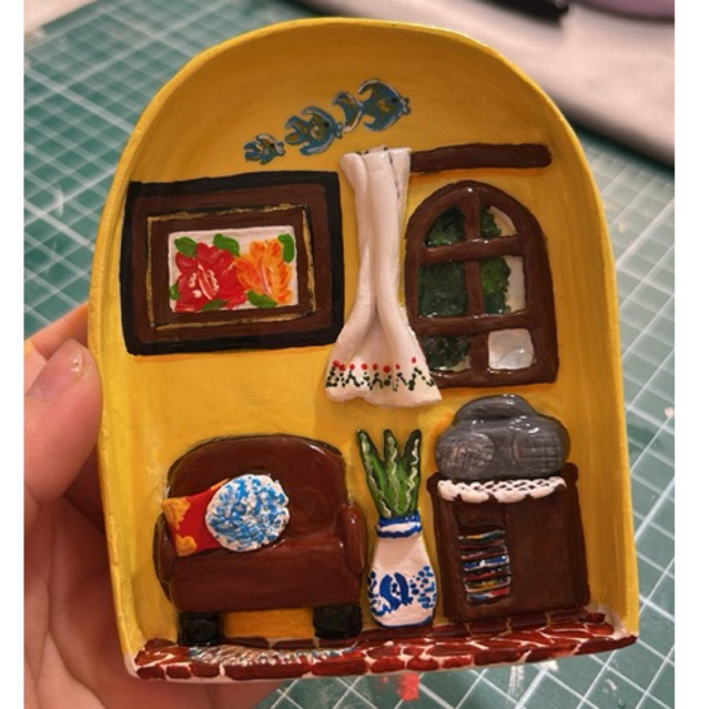 Cena Quadro Diorama Antiga Casinha Brasileira anos 90 e 2000 Vintage Artesanal Cerâmica Fria Decorativo Parede Aesthetic Cena Quadro Diorama Antiga Casinha Brasileira anos 90 e 2000 Vintage Artesanal Cerâmica Fria Decorativo Parede Aesthetic - Oferta na Shopee
