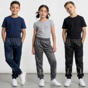 Kit 3 Calças Escolar Infantil Escola Passeio Dia a Dia Uniforme Escolar Outono Inverno 2026 - Oferta na Shopee