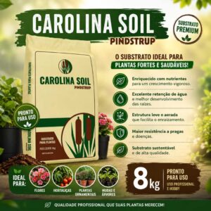 Substrato Carolina Soil Padrão 75H 45 Litros 8kg Hortaliças Rosas do Deserto Suculentas Morangos - Oferta na Shopee