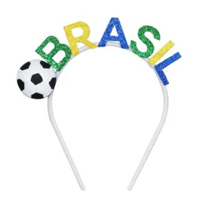 Tiara Para Cabelo Torcedor Brasil Diversas Cores e Modelos - Oferta na Shopee