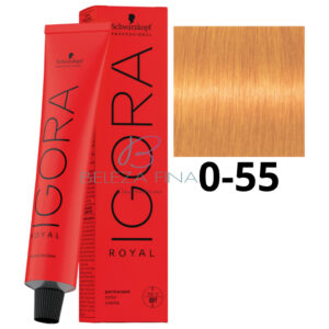 Coloração Schwarzkopf Igora Royal Tintura 0-55 60g DOURADO - Oferta na Shopee