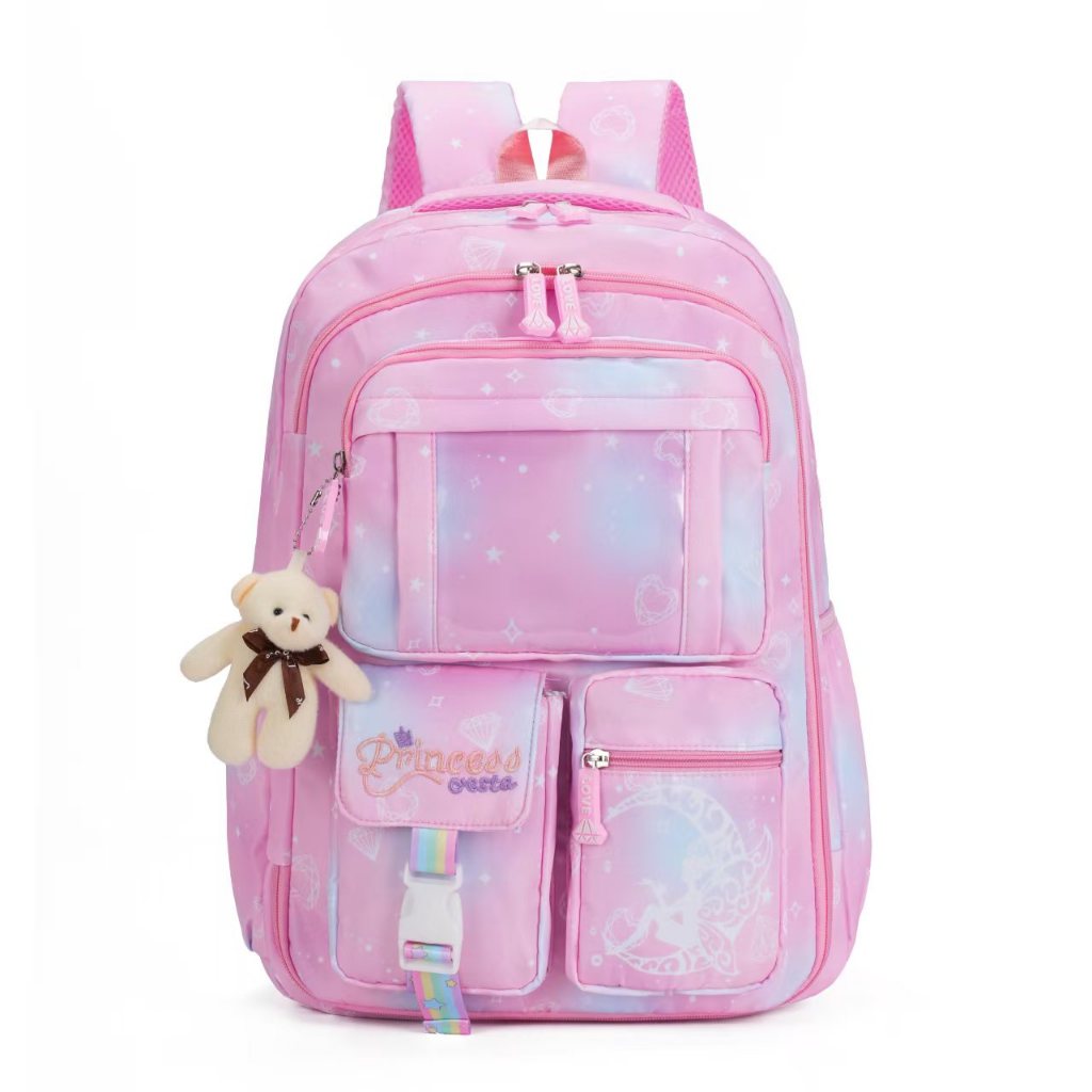 Mochila Escolar Infantil Feminina Grande Capacidade Impermeável Abertura 180° Fofa Reforçada Confortável Escola Viagem Mochila Escolar Infantil Feminina Grande Capacidade Impermeável Abertura 180° Fofa Reforçada Confortável Escola Viagem - Oferta na Shopee