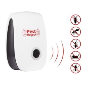 Repelente Eletrônico Ultrassônico Mosca Pernilongos Baratas Morcegos repele e Espanta Ratos bivolt - Oferta na Shopee