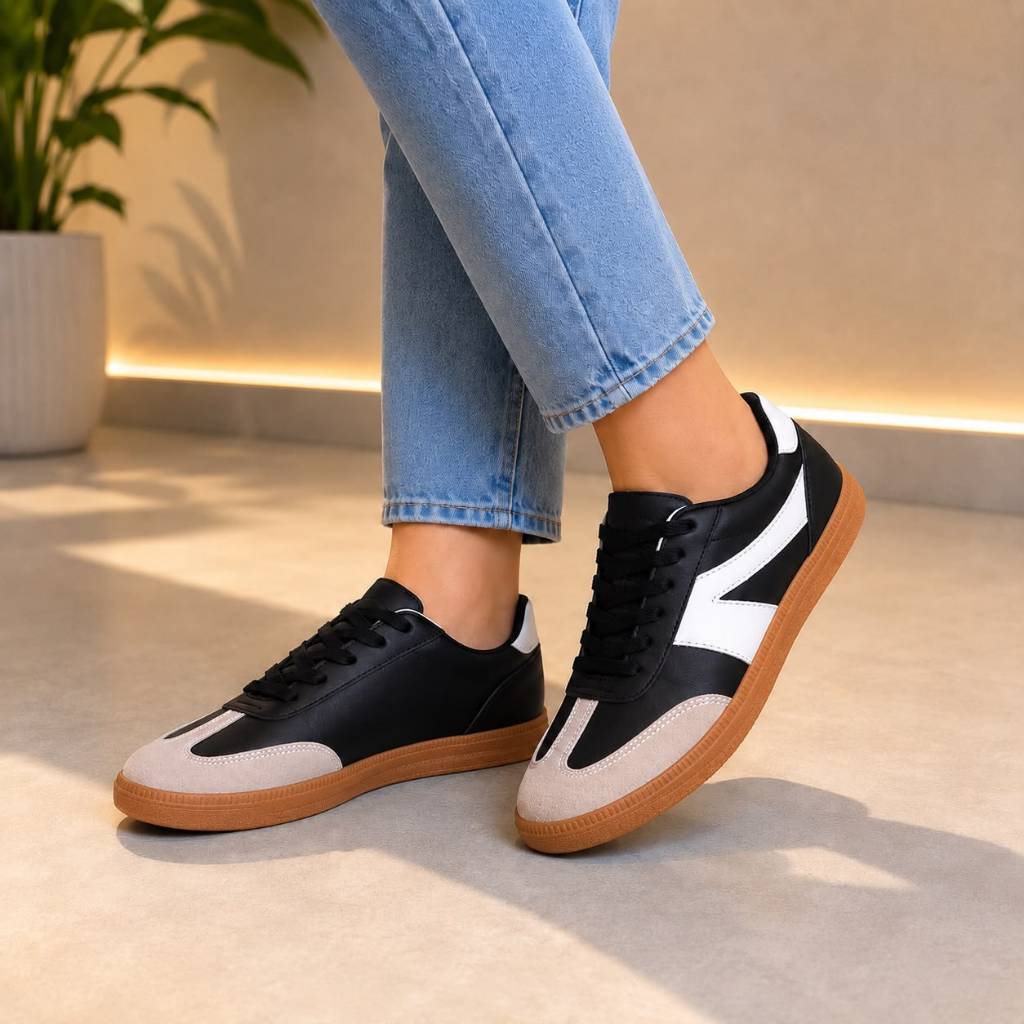 Tênis Moderno Feminino Cores Palmilha Macia Confortável Tendência 2026 Envio Rápido Tênis Moderno Feminino Cores Palmilha Macia Confortável Tendência 2026 Envio Rápido