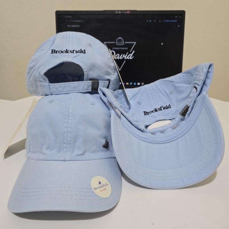 Boné Brooksfield Tecido Lavado Pato Metálico Fecho Ajustável Boné Brooksfield Tecido Lavado Pato Metálico Fecho Ajustável - Oferta na Shopee