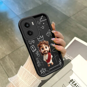 Capinha Para Motorola Moto G05 De Preta Macio Silicone Protetora Celular Capa TY 6128 - Oferta na Shopee