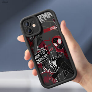 Capinha Homem-Aranha Preto Para Samsung Galaxy S25 S24 S23 S22 S21 S20 FE Ultra 5G Capa de Anti-queda Celular TY5849 - Oferta na Shopee
