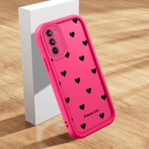 Capa De Celular Anti Choque Para Motorola Moto G52 G82 5G Capinha Macia Silicone Coração TY 2360 - Oferta na Shopee