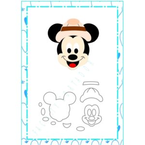 cortador mickey safari - Oferta na Shopee