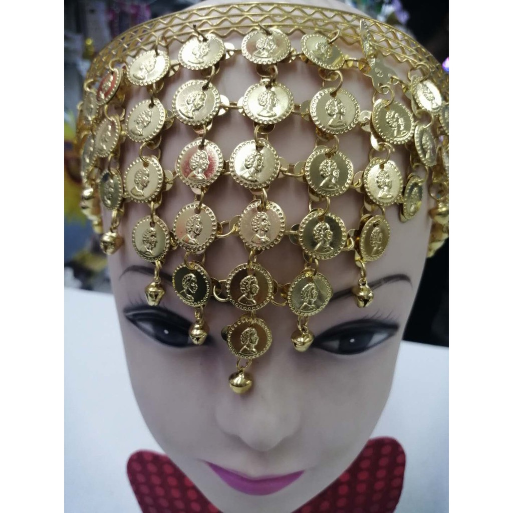Tiara De Moeda Para Dançar Festa Carnaval Cosplay Tiara De Moeda Para Dançar Festa Carnaval Cosplay - Oferta na Shopee