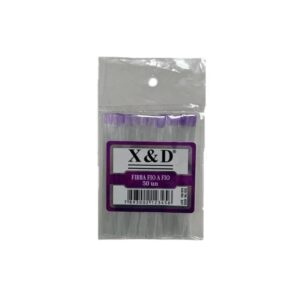 Fibra de vidro para alongamento de unhas 50un - X&D - Oferta na Shopee