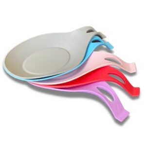 Suporte Apoio Descanso de Colher Talher Utensílios de Cozinha Silicone - Oferta na Shopee