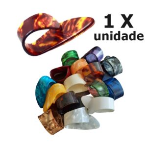 Dedeira para Violão 7 Cordas Viola Caipira em Madre Perola Celuloide 1 Unid. - Oferta na Shopee