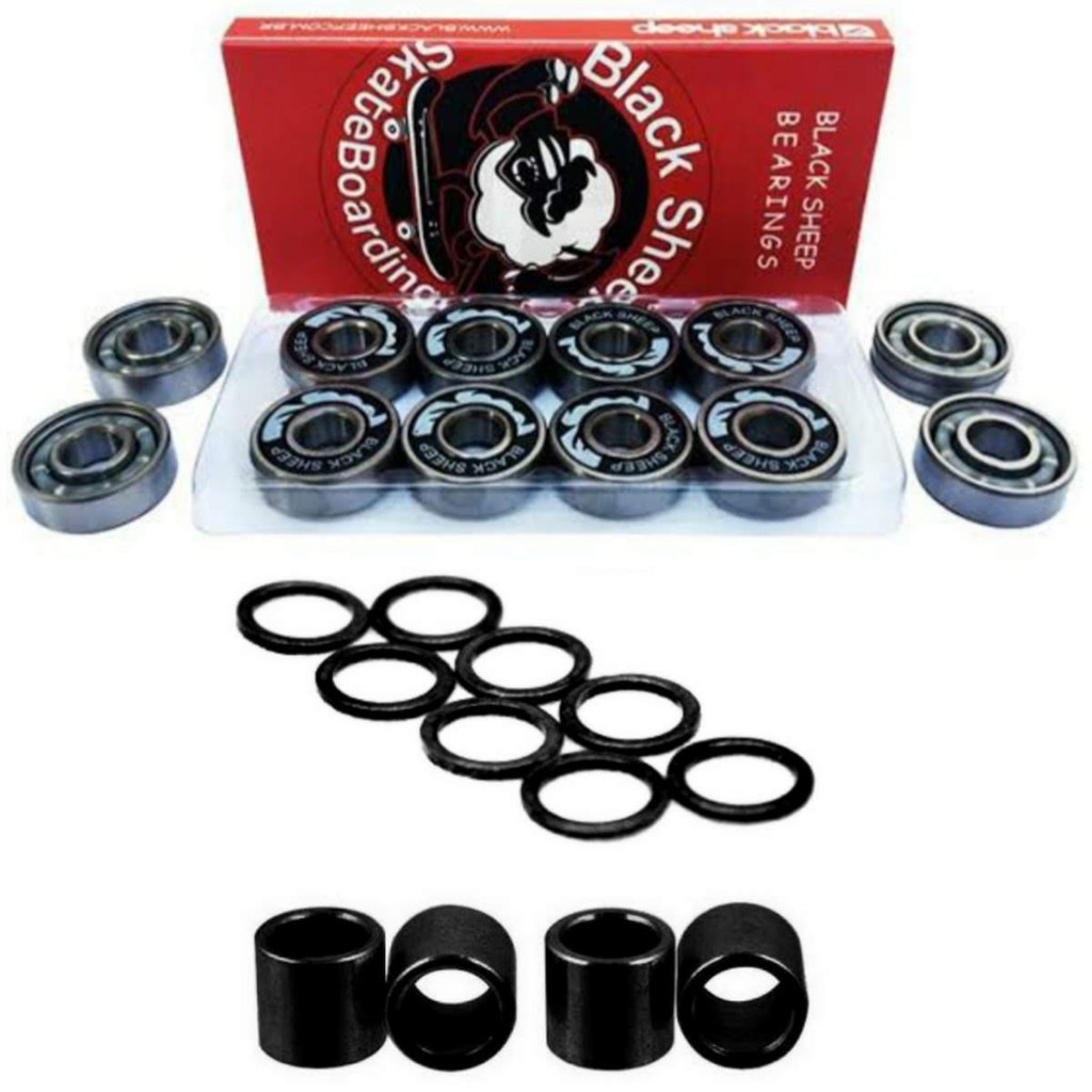Rolamento Black Sheep Skate Ou Longboard Red Speed Precisão Rolamento Black Sheep Skate Ou Longboard Red Speed Precisão - Oferta na Shopee