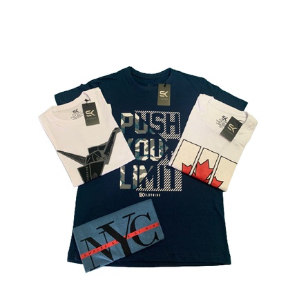 Kit 5 Camisas (Gola redonda, Gola V ou Regata) LD leves defeitos PLUS SIZE TAMANHO GRANDE E P AO GG Kit 5 Camisas (Gola redonda