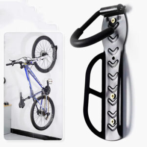 Gancho Suporte De Parede  Traseiro para Bike bicicleta de Pendurar Com Apoio de pneu Bicicletario - Oferta na Shopee