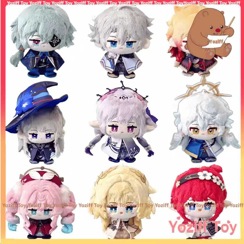 < Coleção ! > 10cm Honkai : Star Rail Plush Phainon Mydei Anaxa Hyacina Bonecos De Castoreza De Pelúcia Fofos Bolsa De B < Coleção ! > 10cm Honkai : Star Rail Plush Phainon Mydei Anaxa Hyacina Bonecos De Castoreza De Pelúcia Fofos Bolsa De B