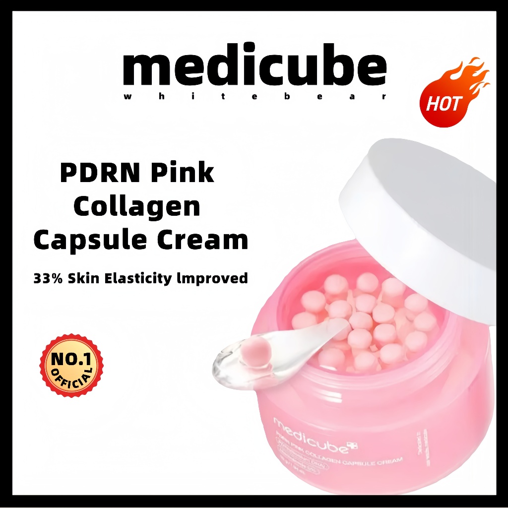 5.5 Creme Cápsula De Colágeno Rosa Medicubepdrn 55g | Iluminar Barreira De Reparo Firmador E Elástico Niacinamida 5.5 Creme Cápsula De Colágeno Rosa Medicubepdrn 55g | Iluminar Barreira De Reparo Firmador E Elástico Niacinamida