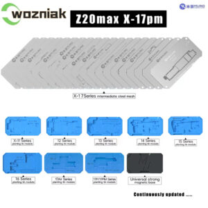 MiJing Z20 max BGA Reballing Estêncil Plataforma Para iPhone X-17 pro Camada Média Placa-Mãe Solda Com - Oferta na Shopee