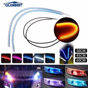 Acessórios De Iluminação Automotiva : Faixa De Superfície De Farol LED Flexível