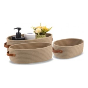 Kit Cesto organizador unidade de banheiro armário papel Higiênico Multiuso - Oferta na Shopee