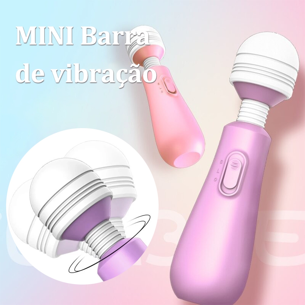 Textura Mágica Do Silicone Da Vara Clitóris Massager Corpo Vibrador Estimulada-Recarregável Textura Mágica Do Silicone Da Vara Clitóris Massager Corpo Vibrador Estimulada-Recarregável - Oferta na Shopee