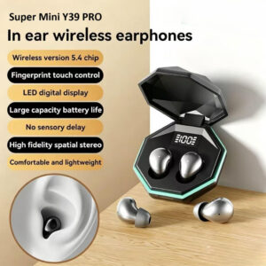 Y39 Pro Invisible Mini Sleep Earbuds Bluetooth Sem Fio