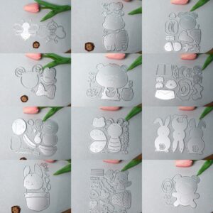 1pc Animais Metal Cortes Para Scrapbooking