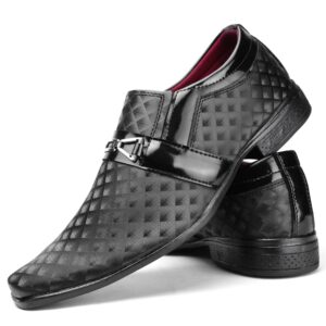 Sapato Social Masculino Preto Moderno Casual Confortável 3D - Oferta na Shopee