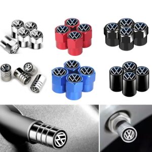 4Pçs/set Volkswagen VW Alumínio válvula Carro Bico de pneu Para Polo Jetta Golf Mk6 Passat b7 Beetle Acessórios - Oferta na Shopee